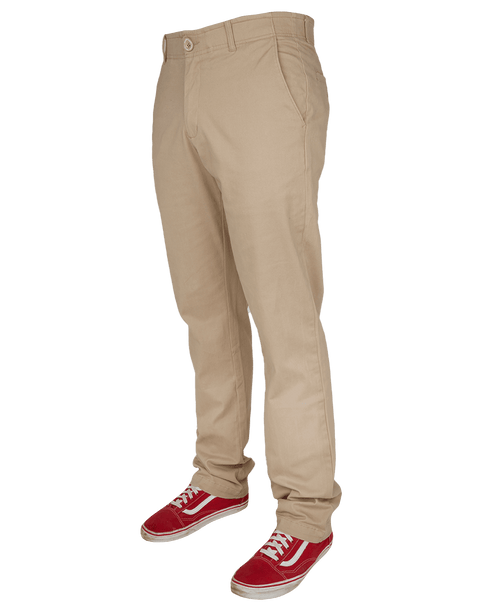 CHINO PANTS KHAKI - MENS